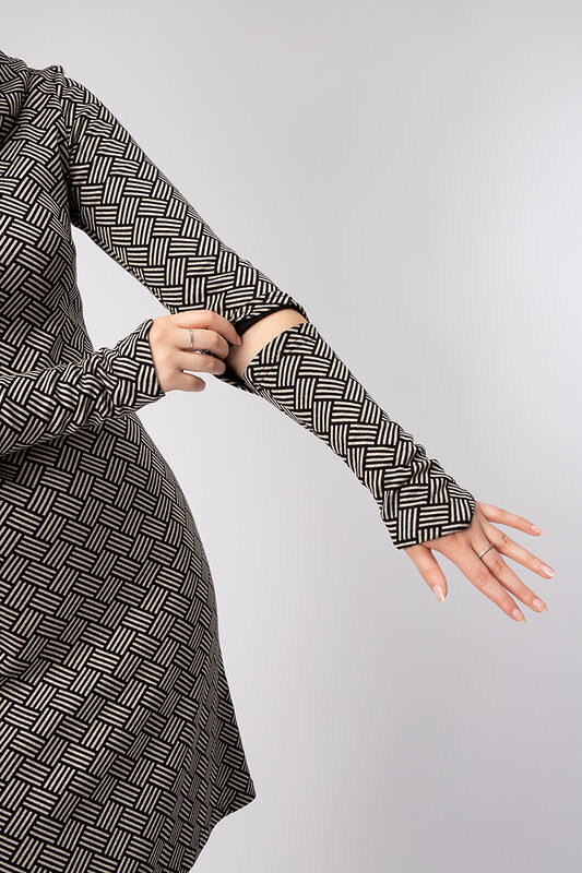 Stulpen BlockprintSilver 2